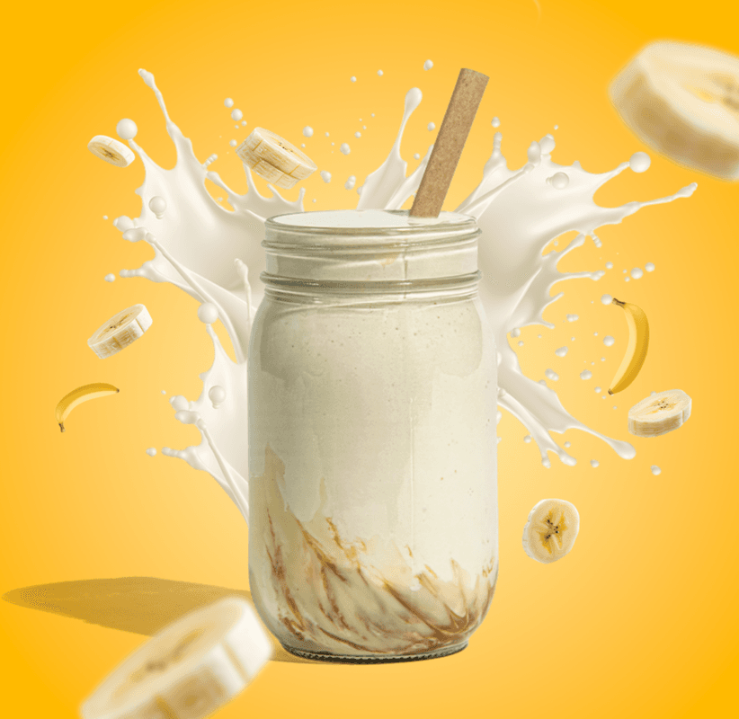 REESE'S -Banana Milkshake / Lait Frappé REESE'S-Banane