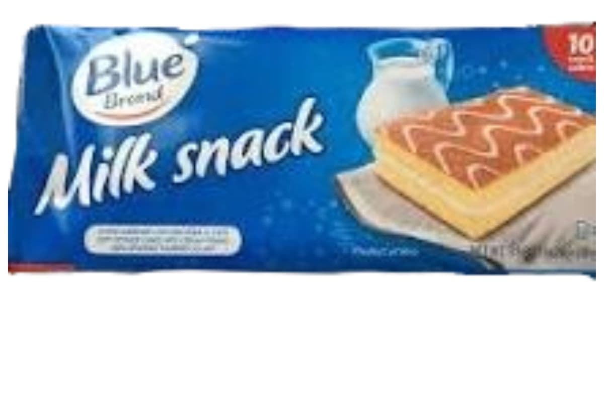 Milk Snack Blue Brand (10 Snack Cakes) (28g)