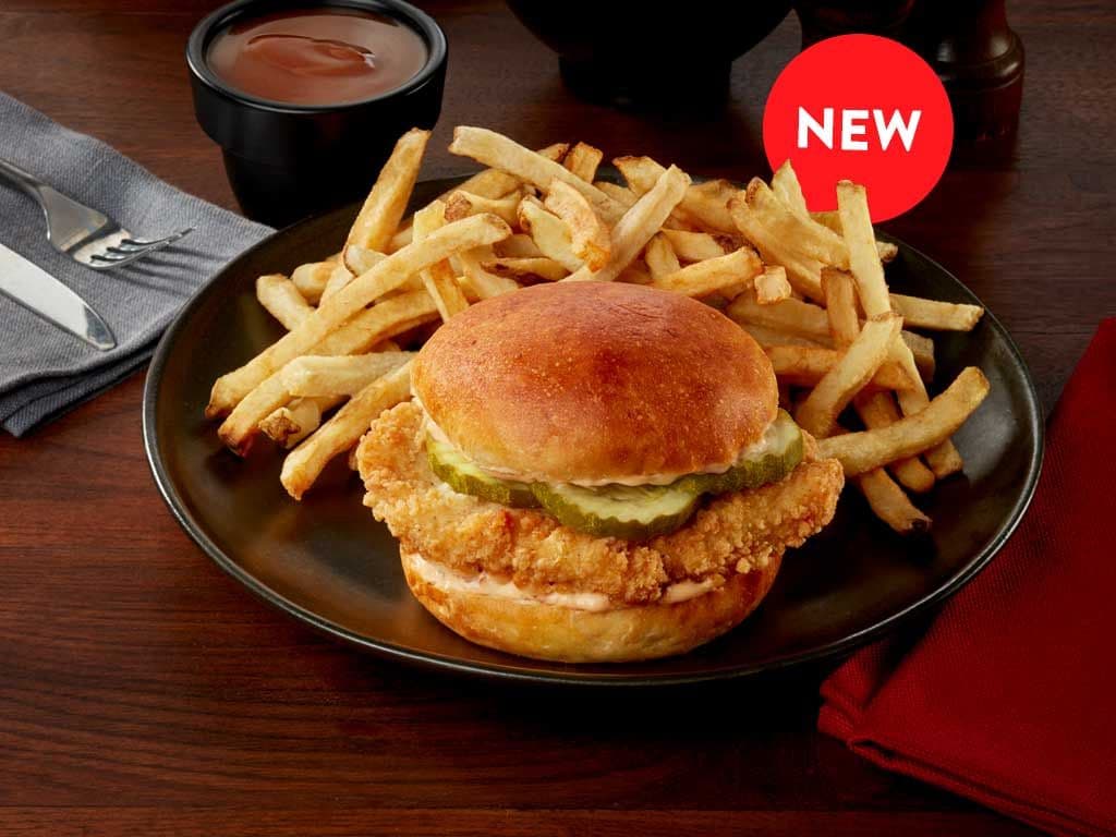 NEW! Crispy Chicken Sandwich