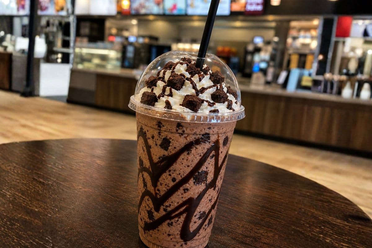 Brownie Chocolate Milkshake