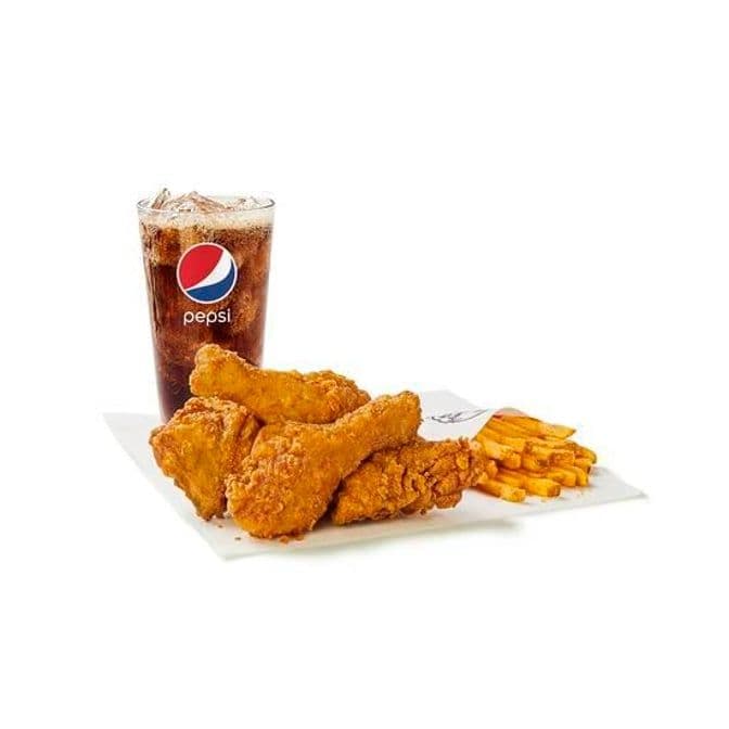 15 MCX  + 2 frites + 3 sauces + 2 salades de chou + 4 Pepsi (P. FRITS)