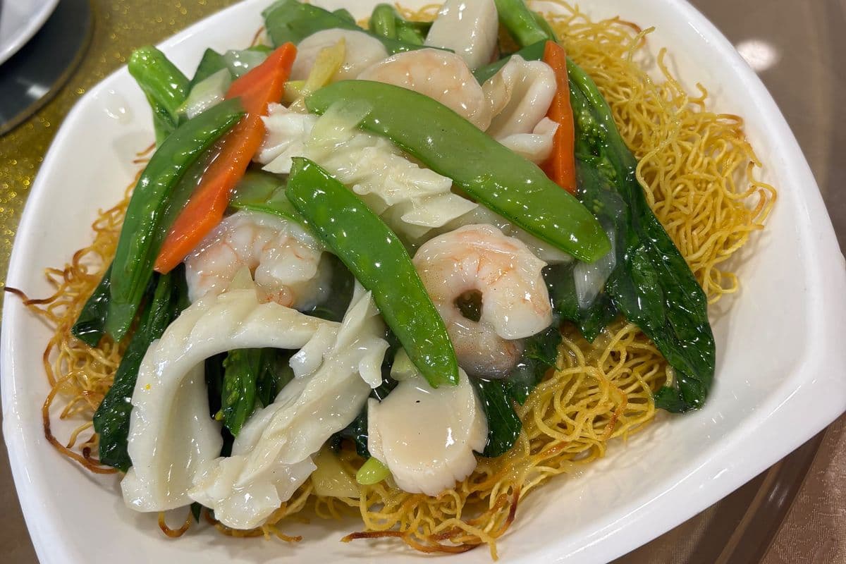 84. Seafood Chow Mein