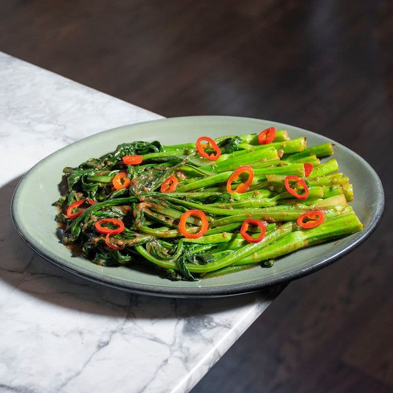 Charred Market Greens