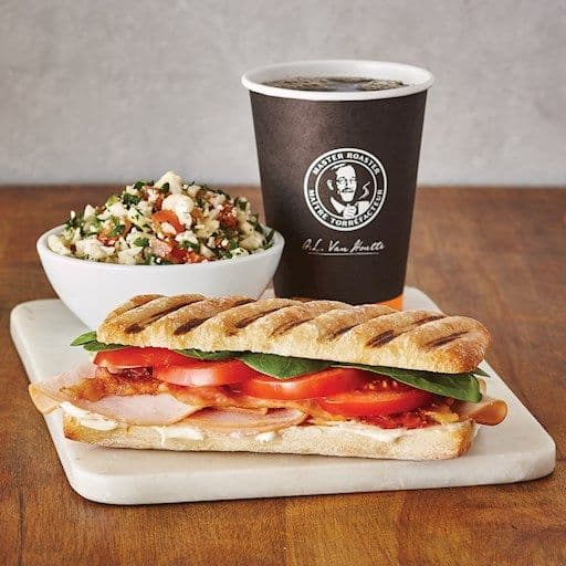 Ciabatta dinde BLT / Ciabatta BLT Turkey