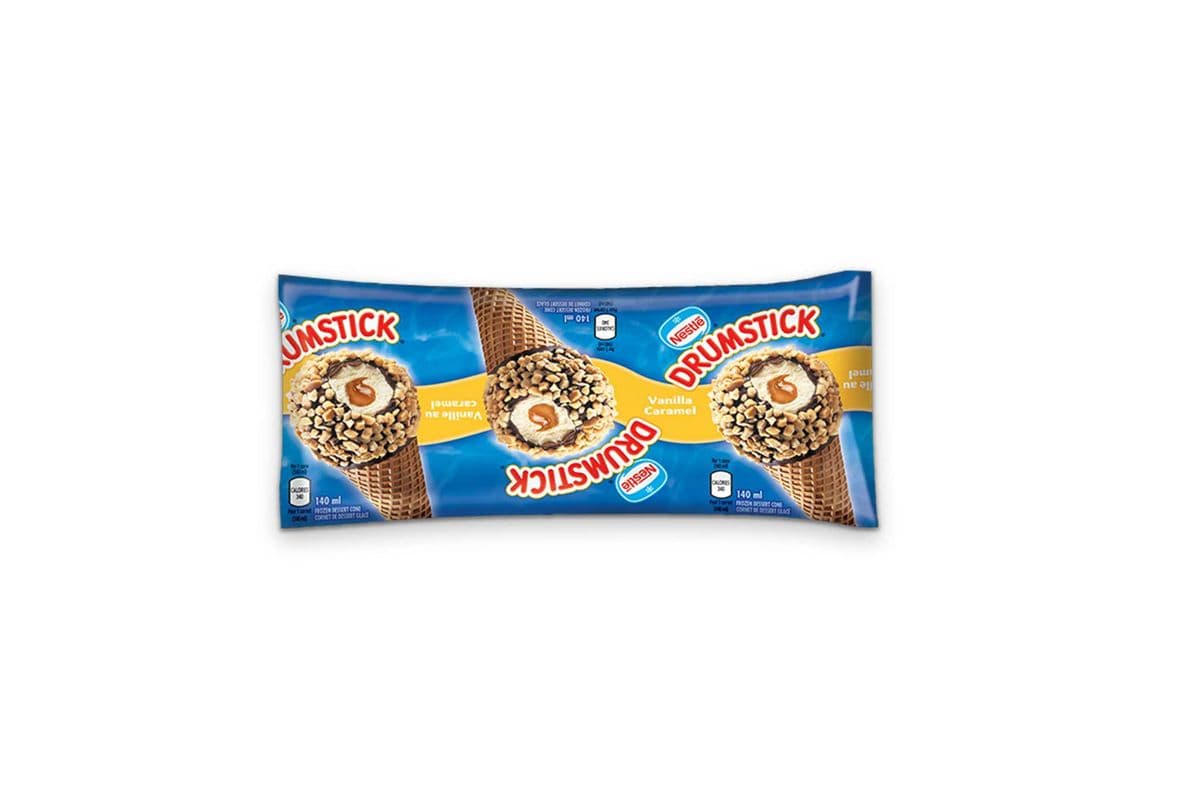 Nestle Drumstick Vanilla Caramel KS Cone 140ml
