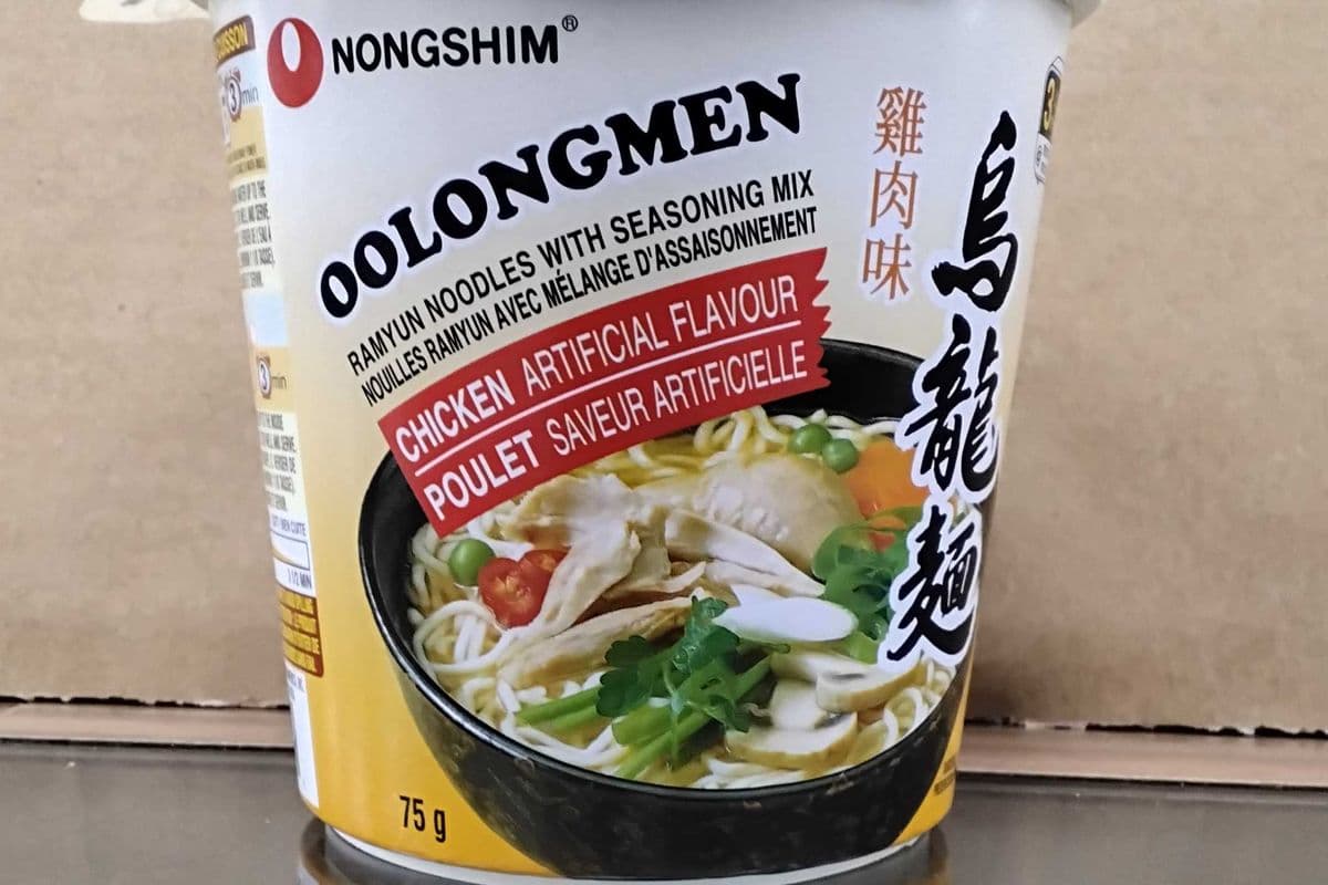 Nongshim oolongmen ramyun noodle chicken (75g)