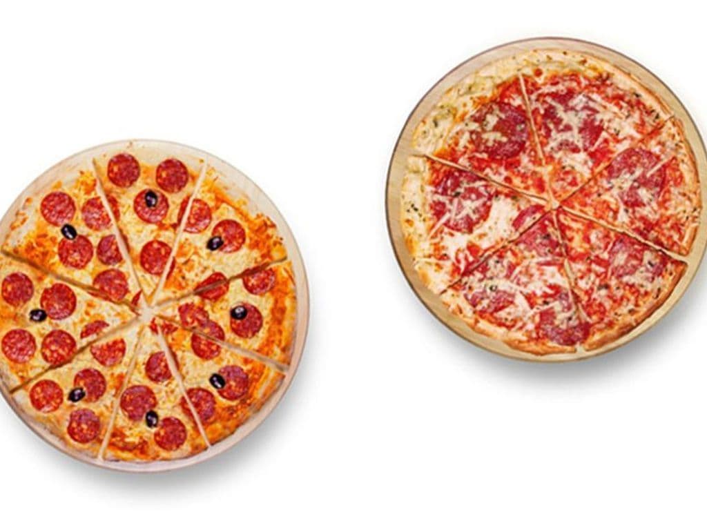 Two Medium Pizzas