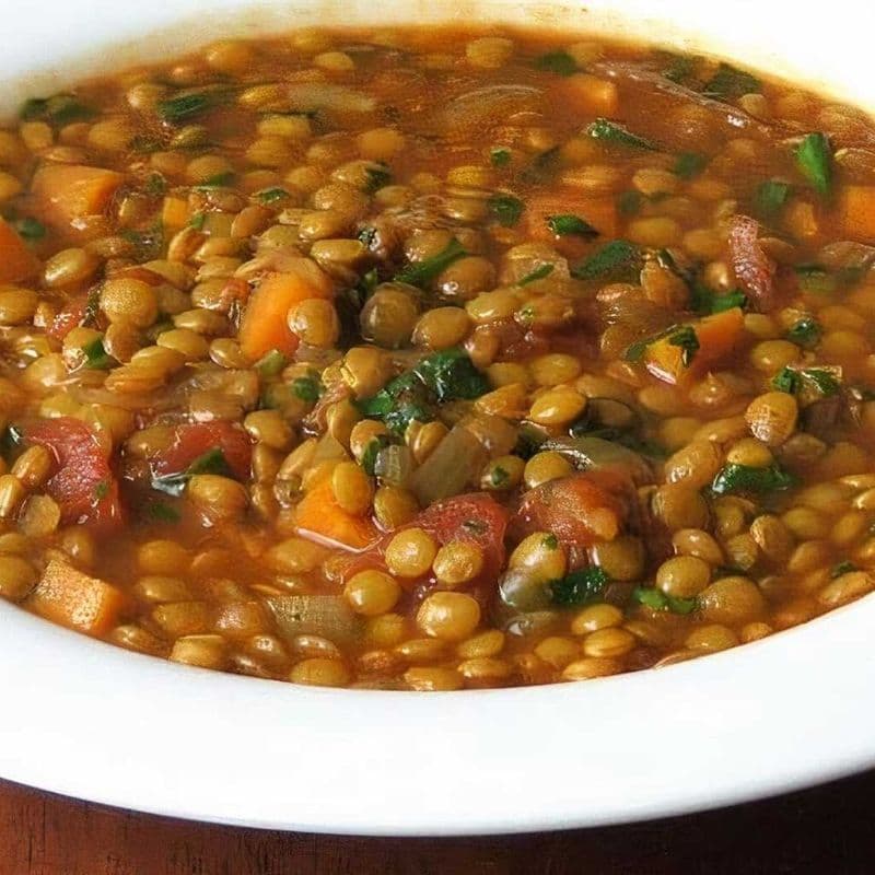 Soupe lentille