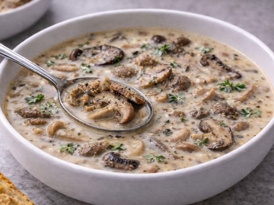 Mushroom Medley Soup (16 oz)
