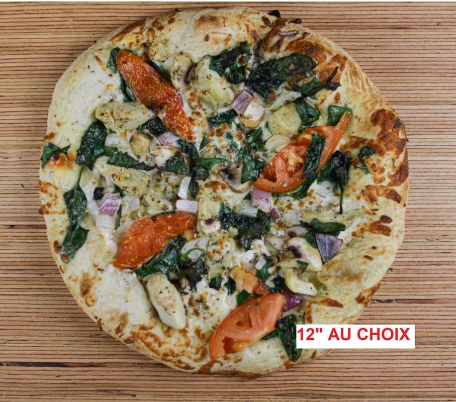 Deux Pizzas 12" au choix / Two 12" Pizzas of your choice