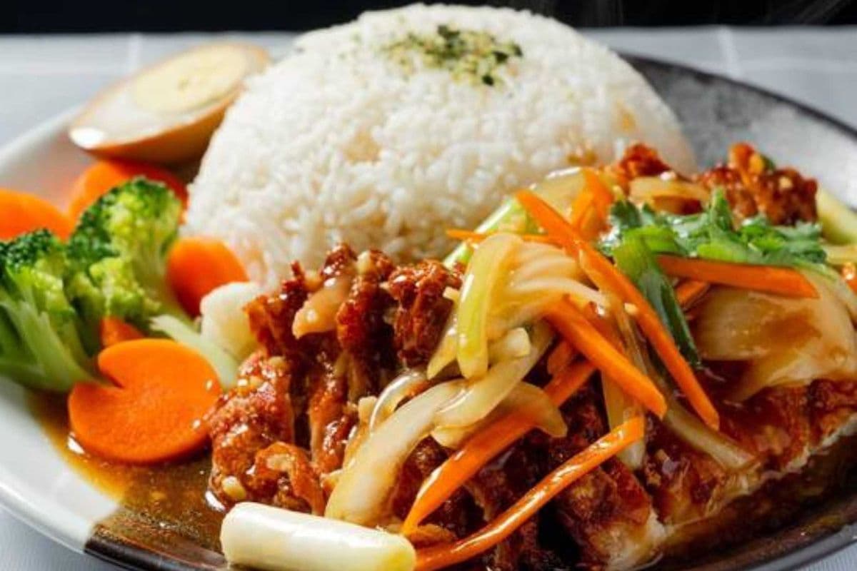 208. Teriyaki Chicken with Rice