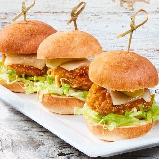 Mini sandwichs au poulet / Chicken Sliders