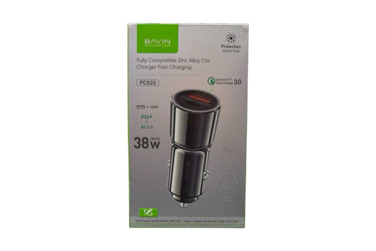 Bavin Dual Port Car Charger