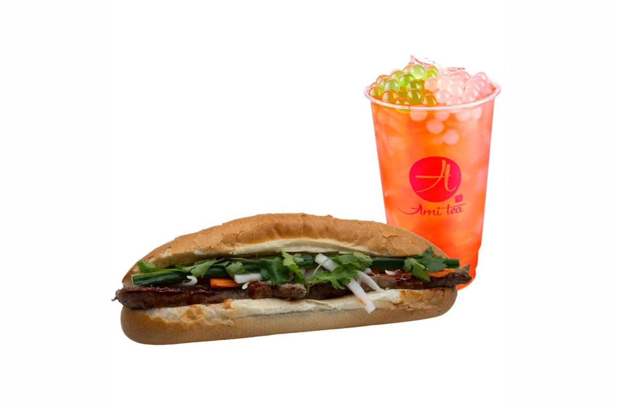 Grilled Lemongrass Beef Banh Mi Sub Value Combo Meal