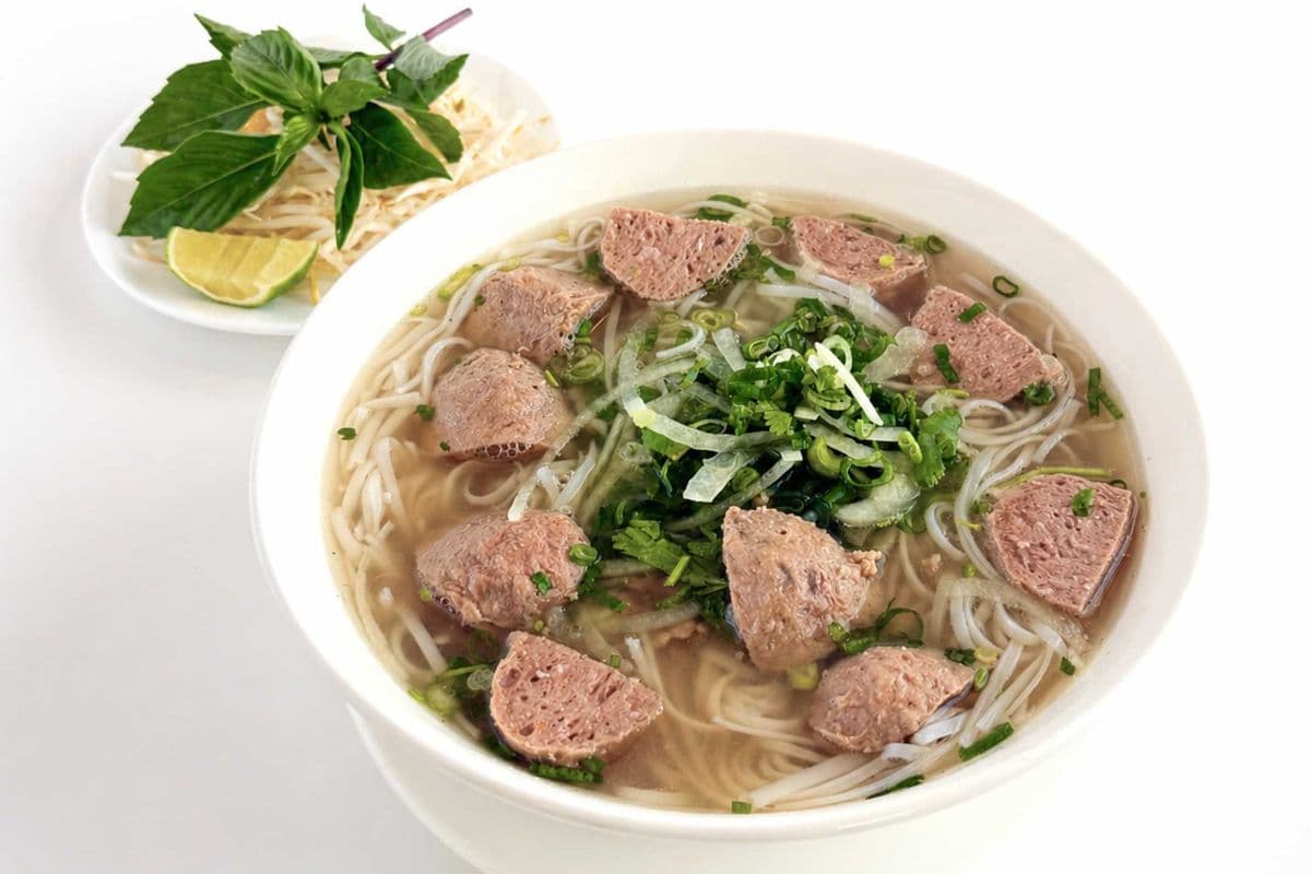 13. Beef Ball Noodle Soup