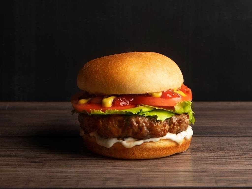 Natural Burger & Side