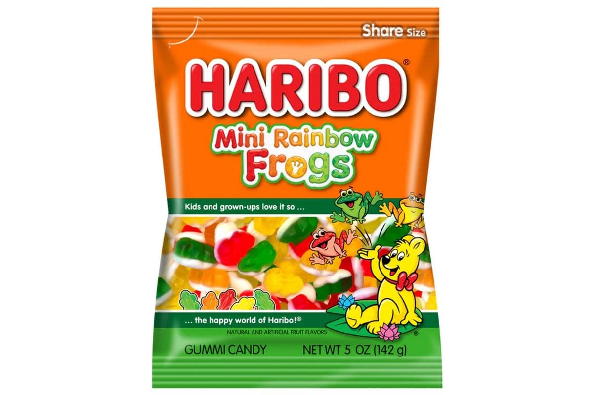 Haribo Mini Rainbow Frogs (142 g)