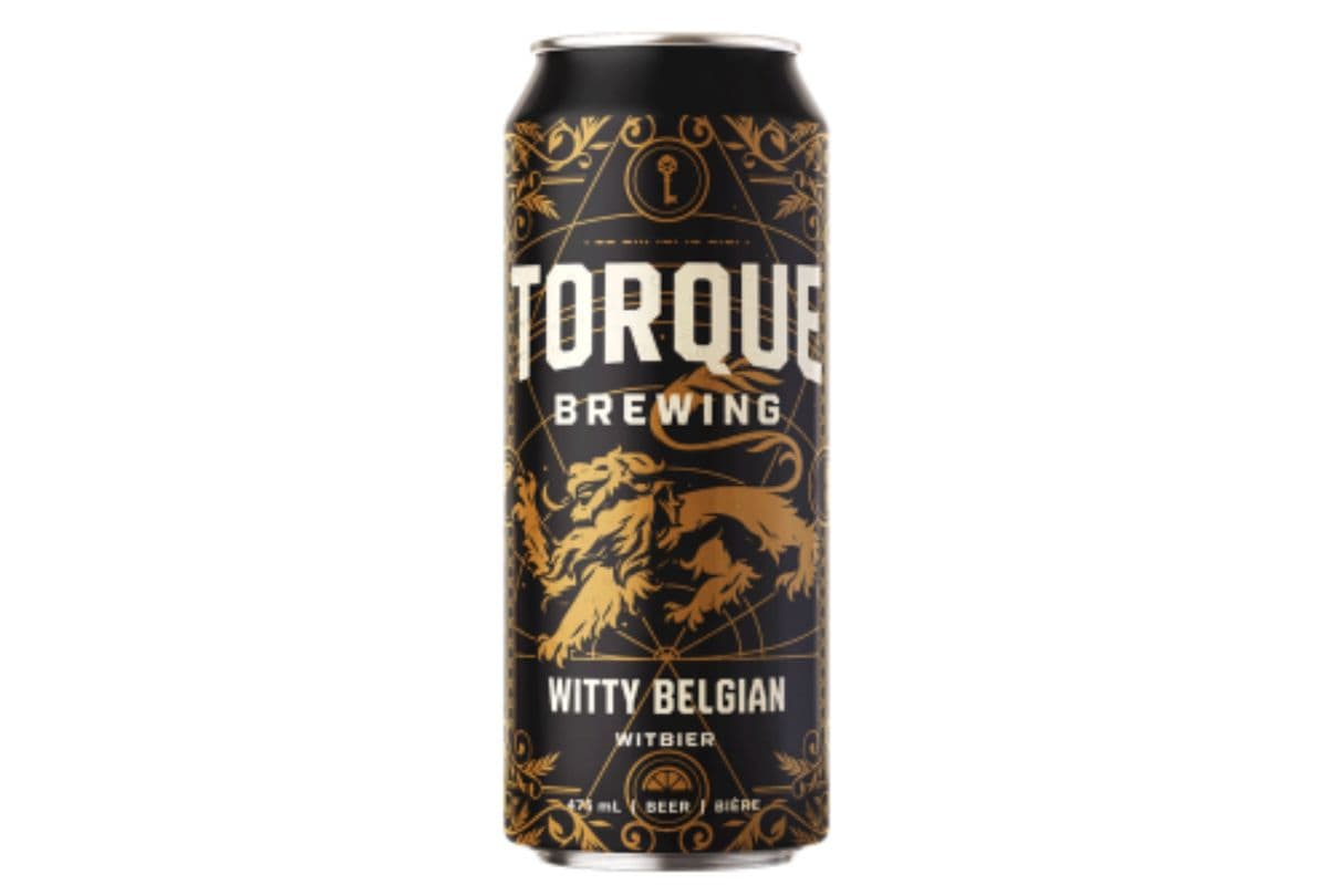 Torque Witty Belgian Wheat Beer (473 ml Can) (1 x can)