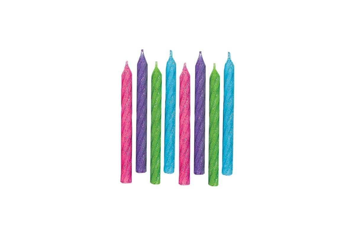 Candle Spiral Brights 24pk