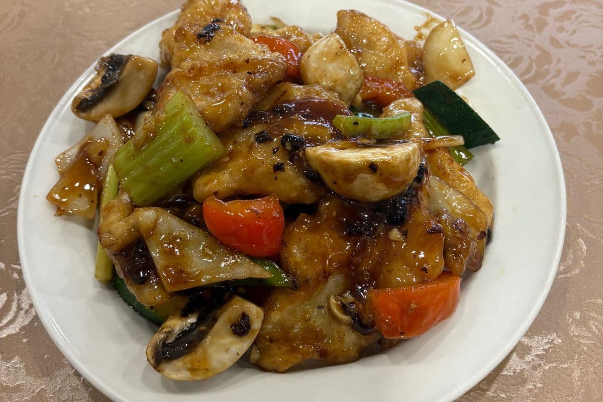 129. Fish with Black Bean Sauce