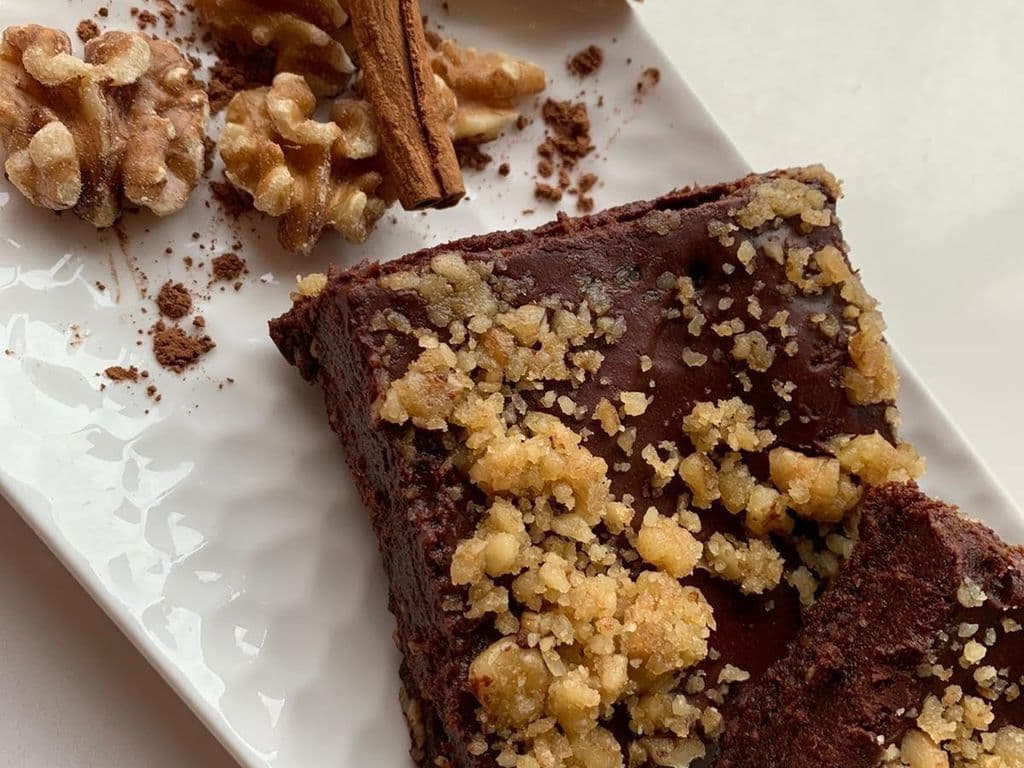 Raw Cacao Maca Brownie