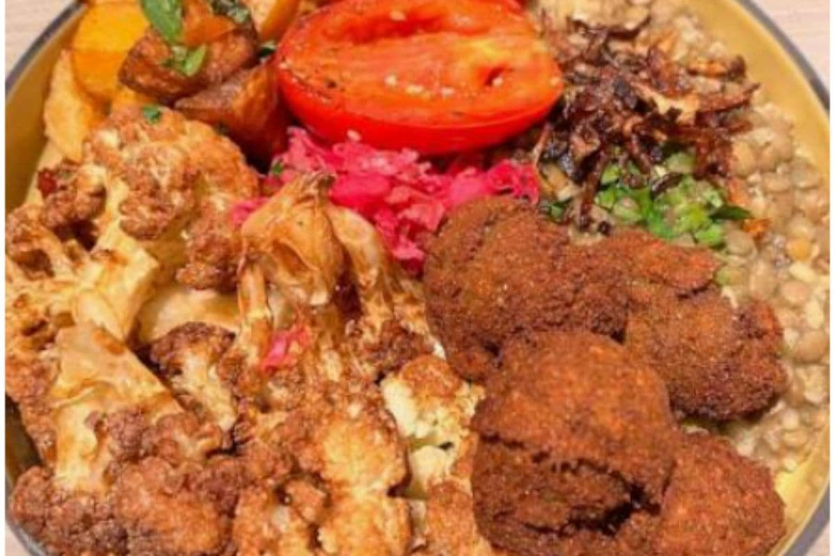 Vegetarian Mezze Sampler (Three Person)