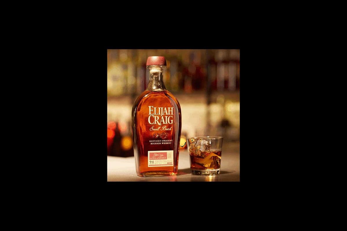 Elijah Craig Small Batch Bourbon WHISKY (750 ml Bottle) (1 x 750ML) (1 x 750ml)