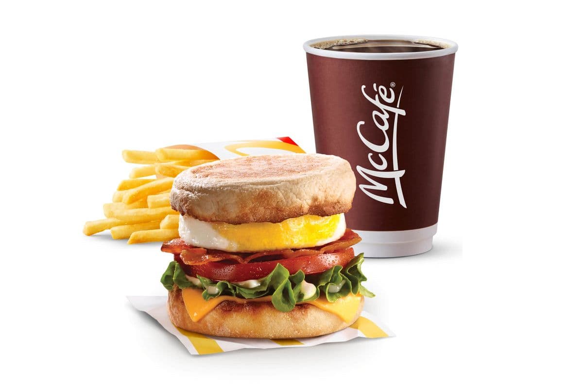 Egg BLT McMuffin Extra Value Meal [710-810 Cals]