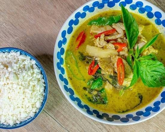 [Keto] Green Curry-Chicken
