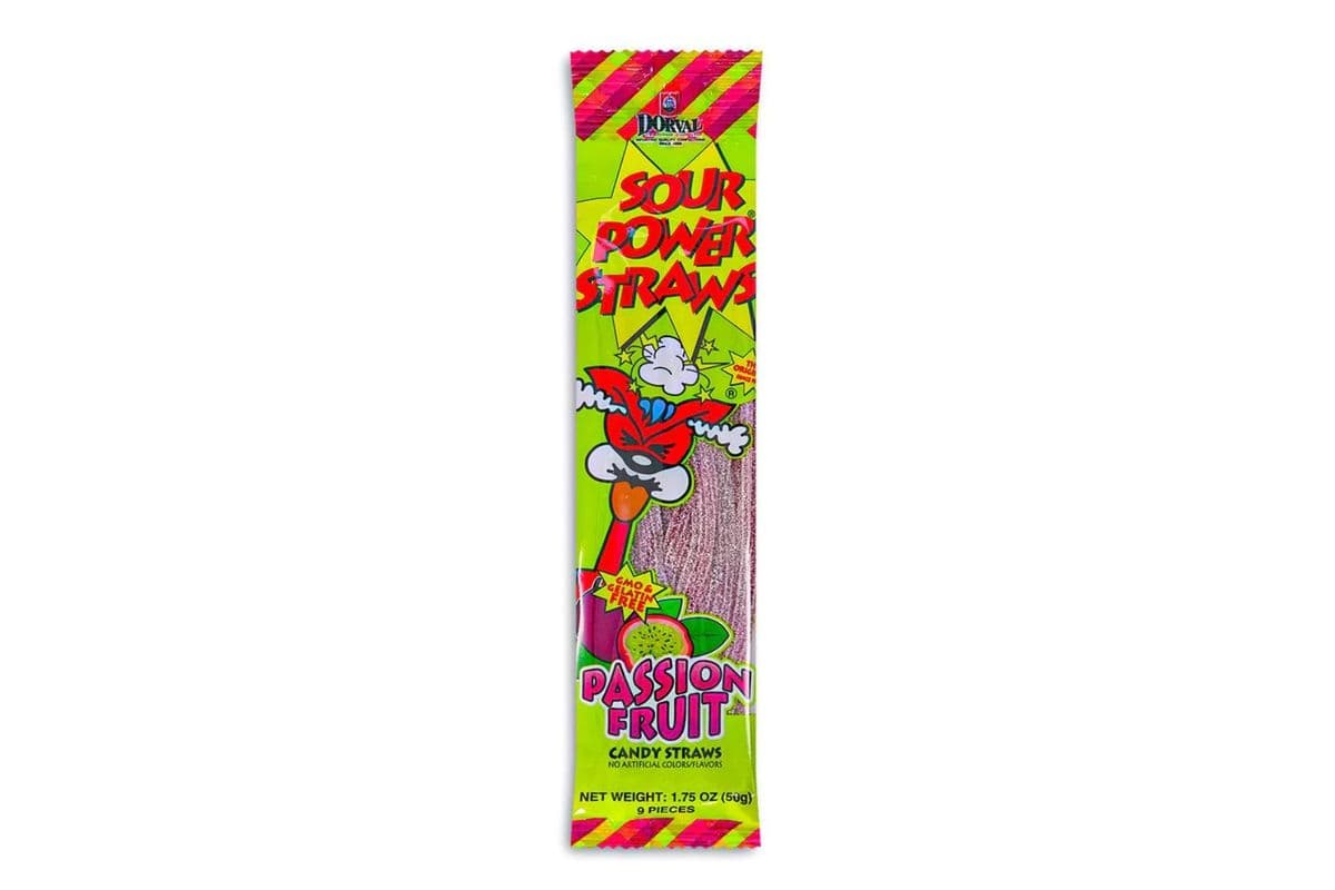 Sour Power Straws Wild Cherry (50 g)