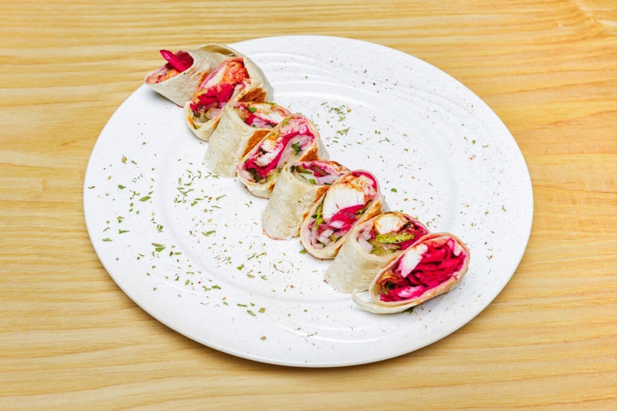 Saj Wrap (Shish Tawook)