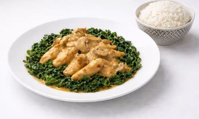 P6. Poulet au beurre d'arachide / Peanut Butter Chicken 