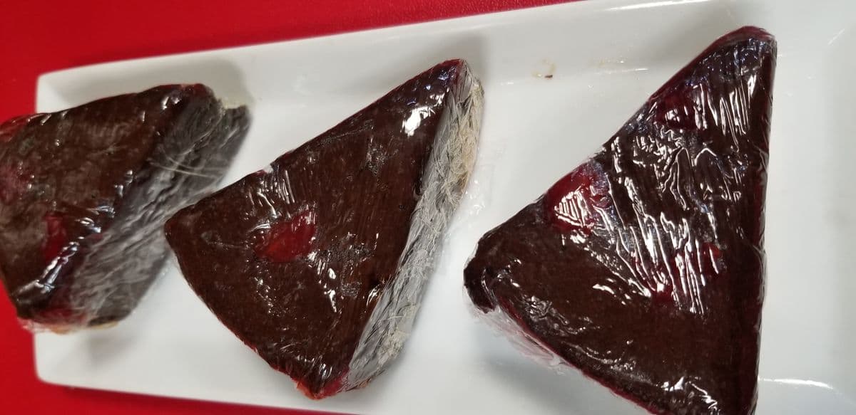 Black Cake Slice
