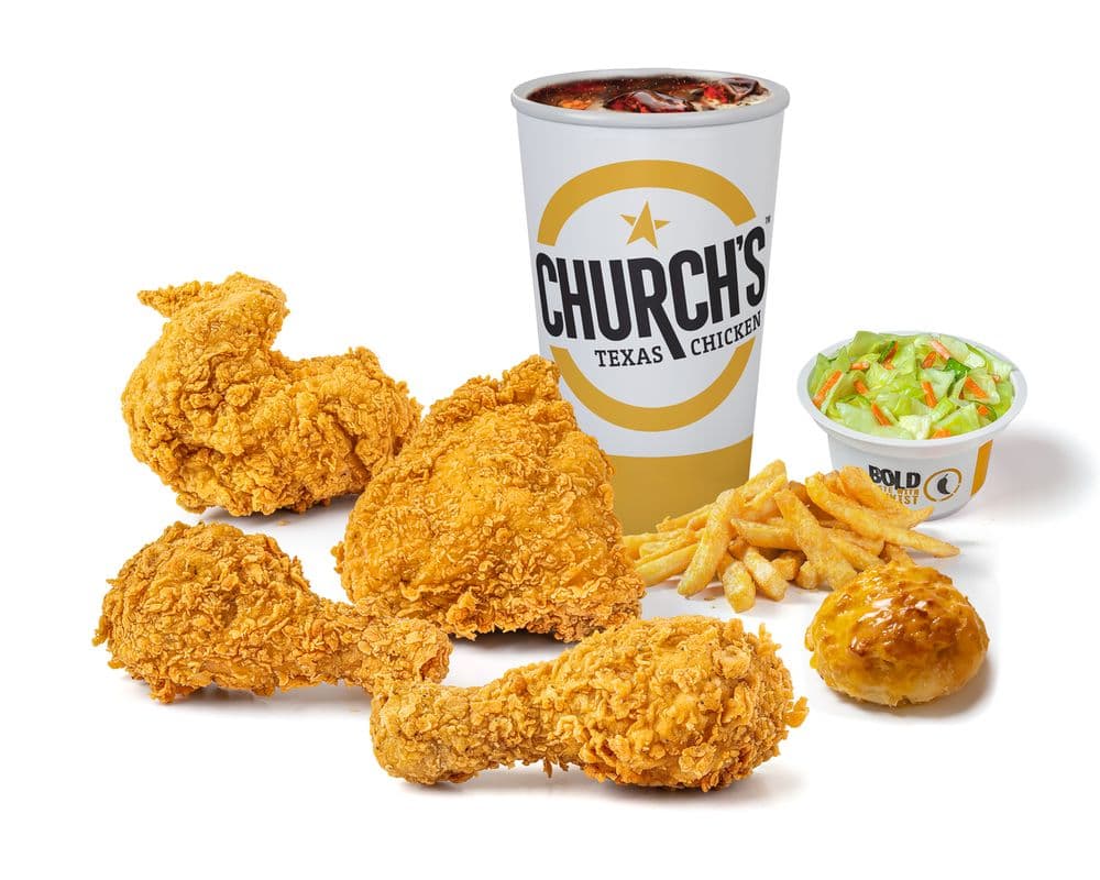 4 Piece Original Chicken Texas-Size Combo