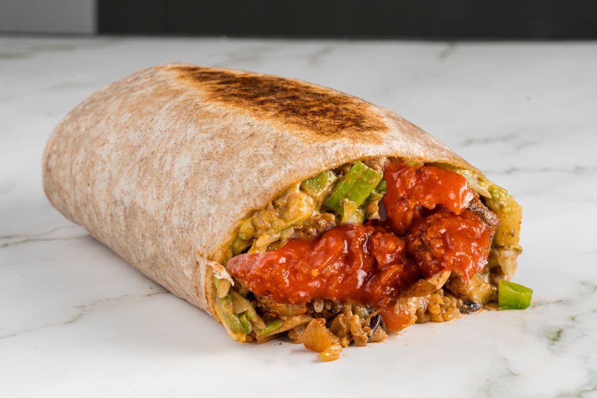 Spicy Buffalo Chicken Burrito