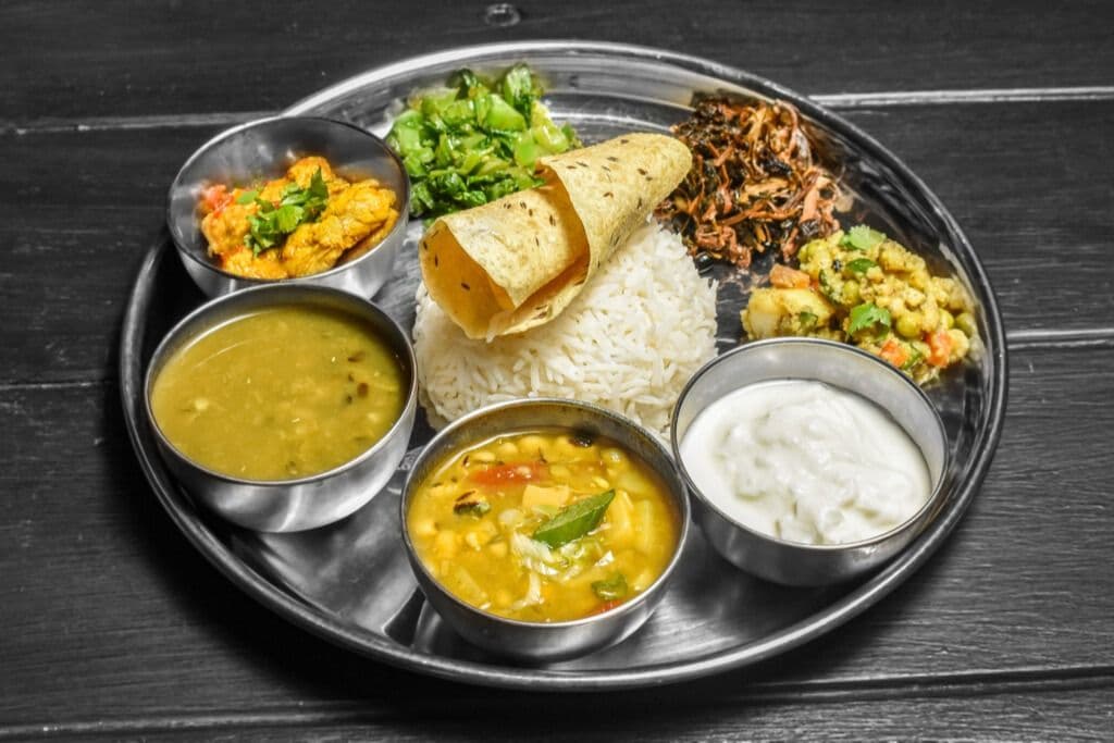 Rice Platter (DAAL BHAT POWER)