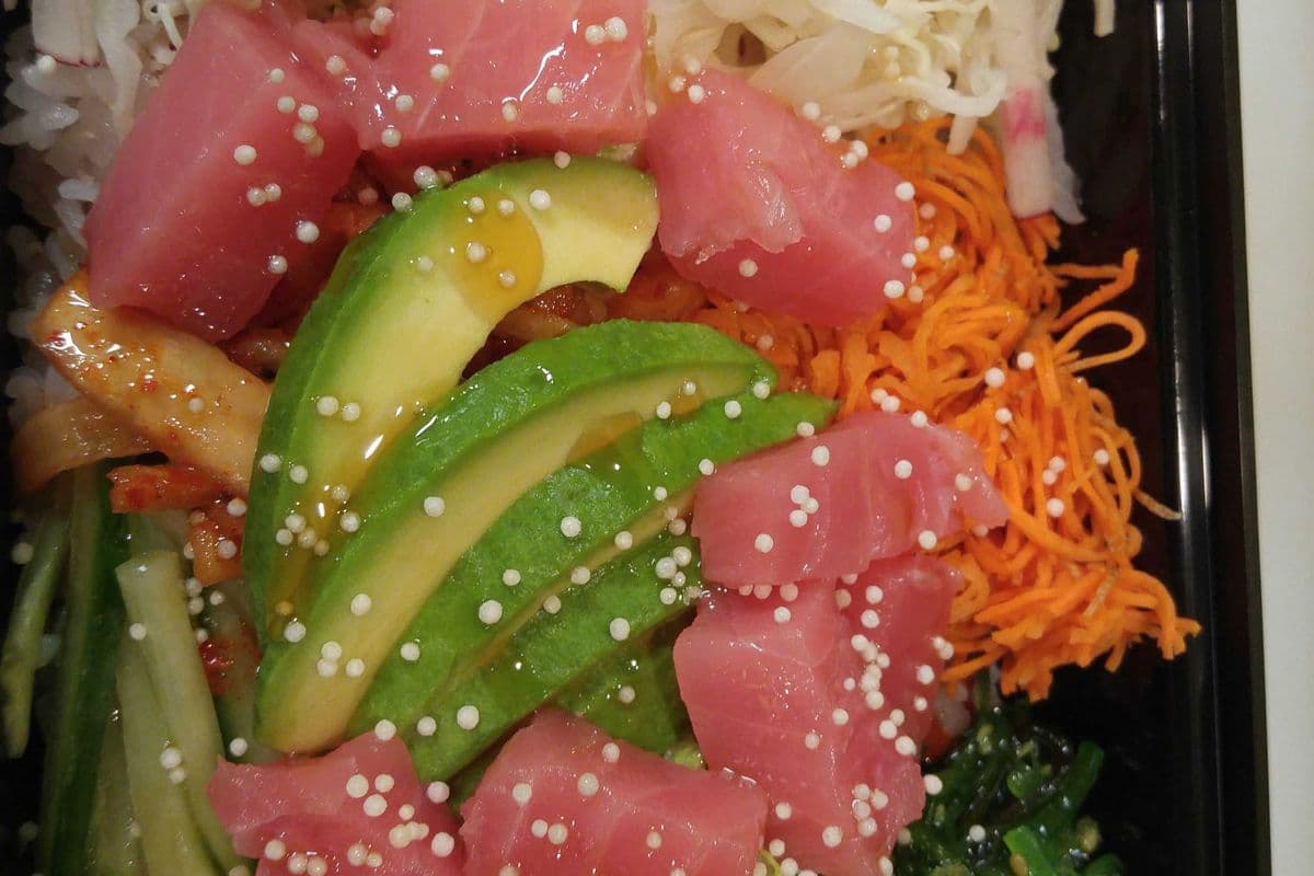 Korean Style Tuna Poke Bowl