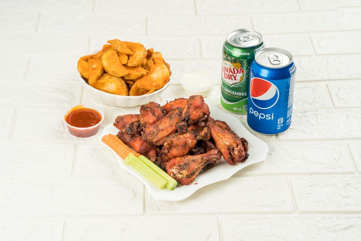 Wings (15 pcs) Combo