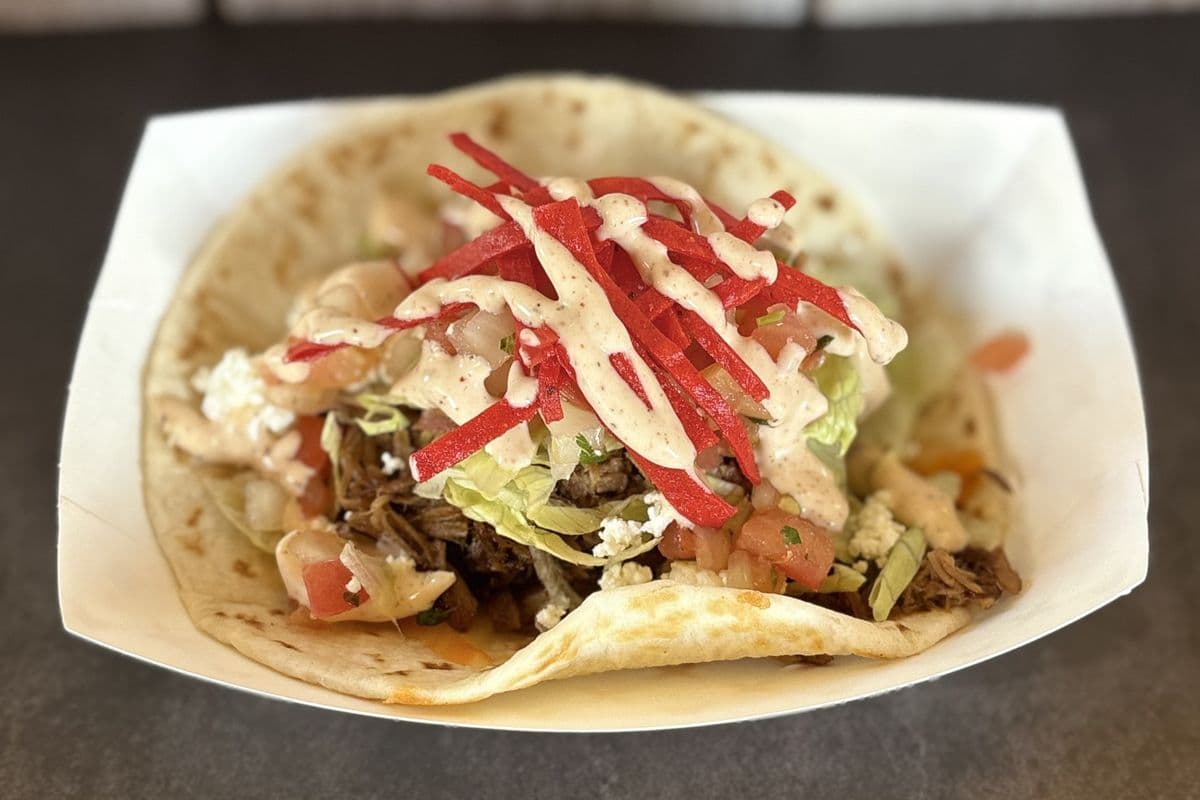 Junction 59 Roadhouse - Braised Beef Taco
