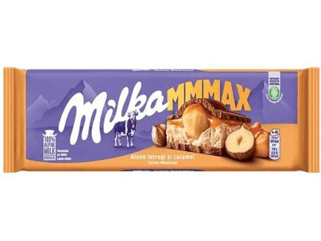 Milka MMAX - Alune Intregi Si Caramel