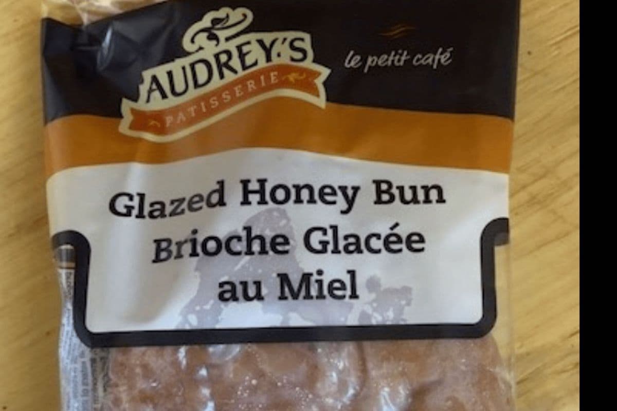 Audery's Glazed Honey Bun