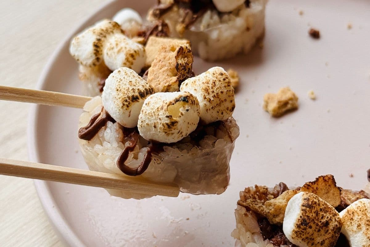 Maki dessert s'mores