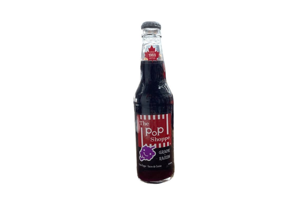 Pop Shoppe Soda - Grape (CAN) (355ml) (210 Cal)
