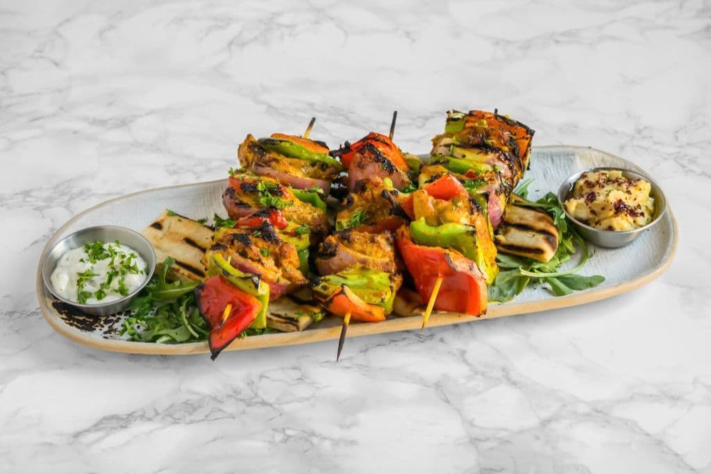 Mediterranean Skewer Trio