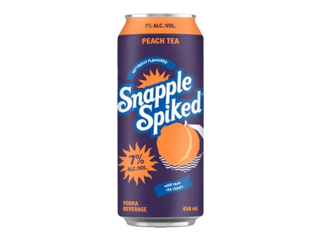Snapple - Spiked 7% Hard Peach Tea TC (458ml)