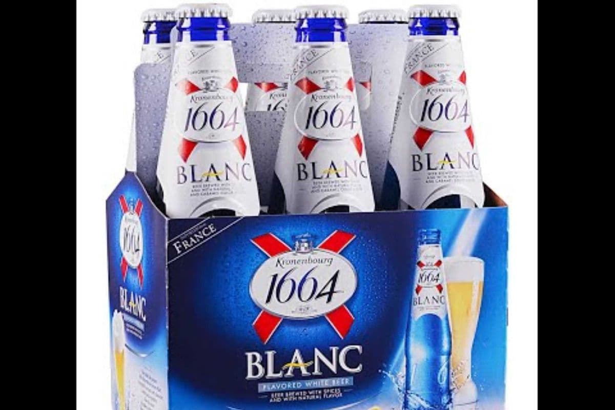 Kronenbourg 1664 White Slim Beer (6 x 330 ml) (1 x 330 ml)