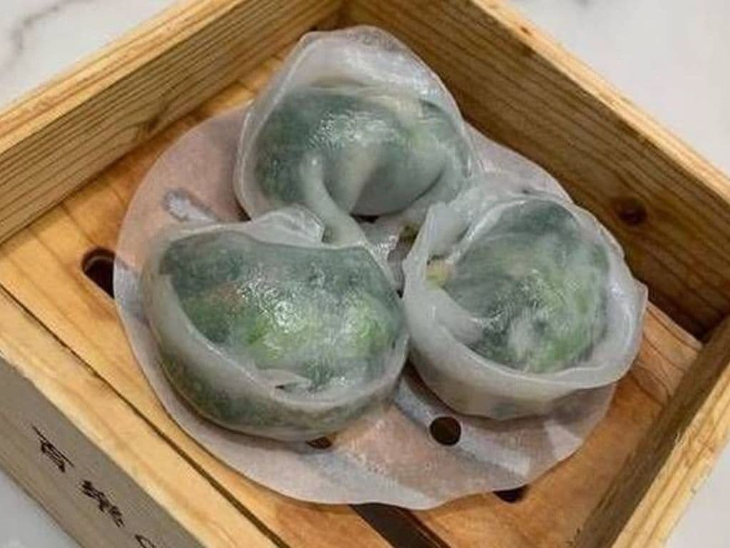 Snow Pea & King Mushroom Dumpling M04