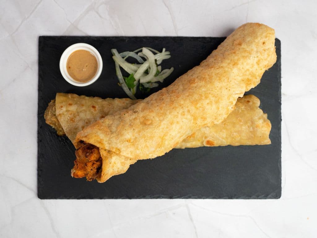 Chicken Garlic Mayo Roll