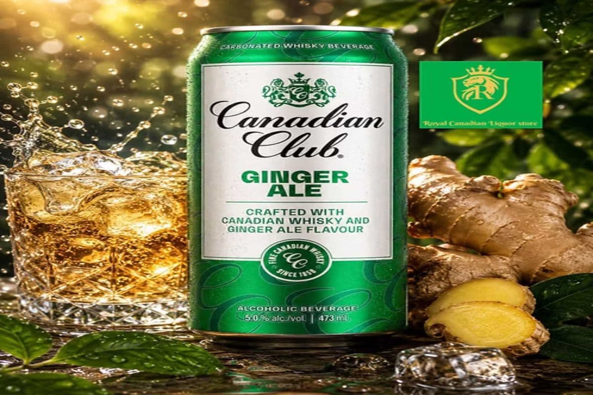 CANADIAN CLUB & GINGER (1 x 473ML)