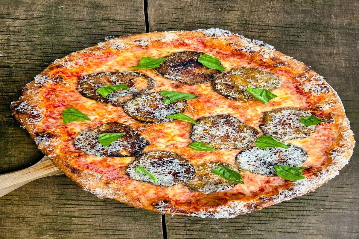 Spicy Eggplant Parmigiana